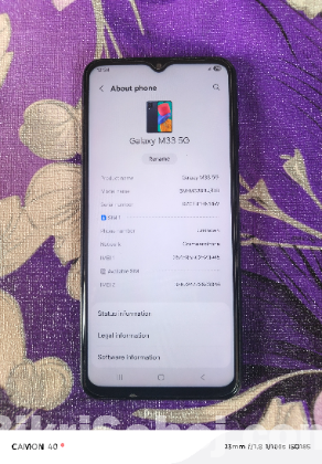 SAMSUNG M33 5G 6GB/128GB